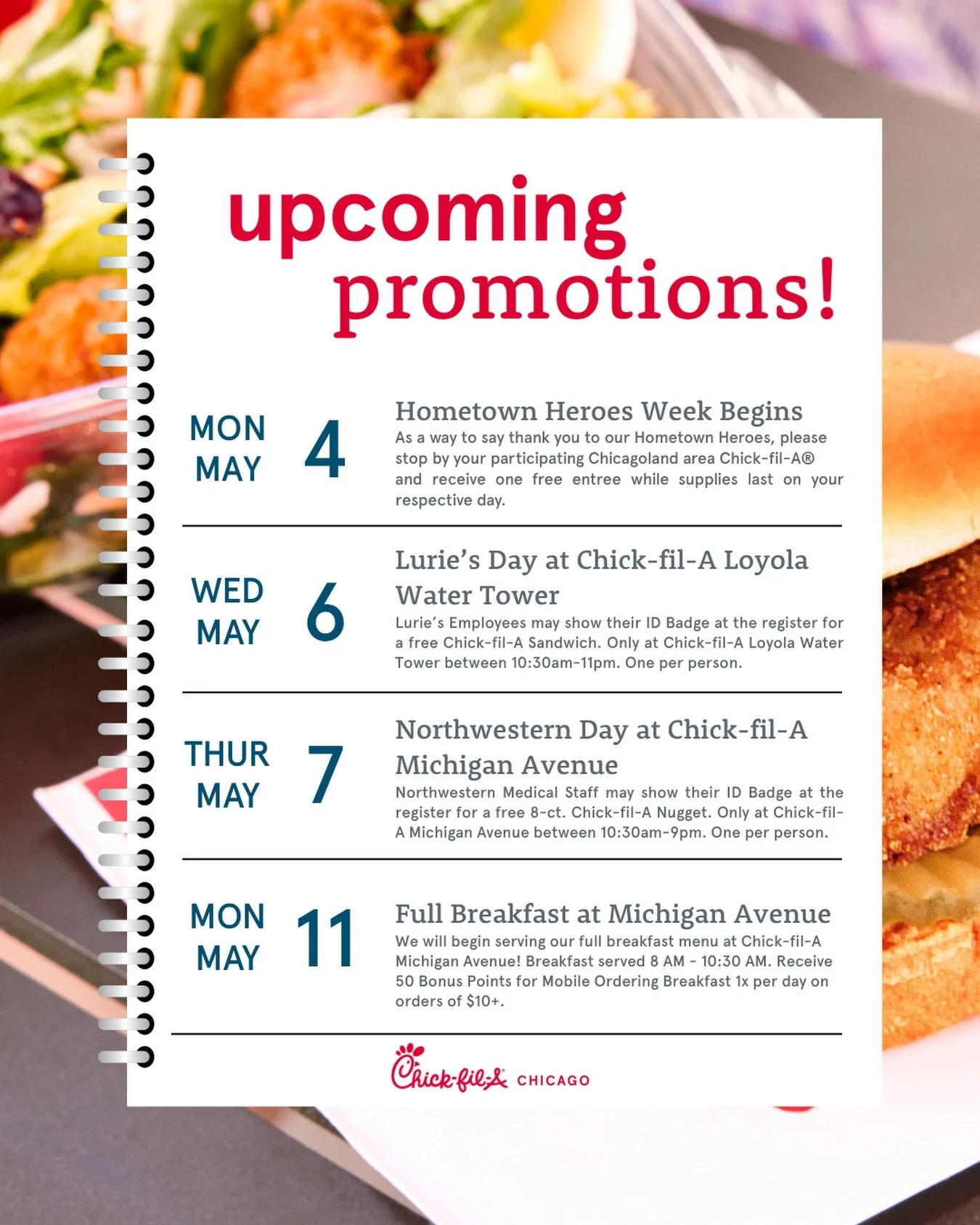 So many reasons to stop by this month 💛📓

We&rsquo;re celebrating our community, special guests, and something very exciting&hellip; (hello, full breakfast 👀☀️)

Which one are you most excited for? 👇