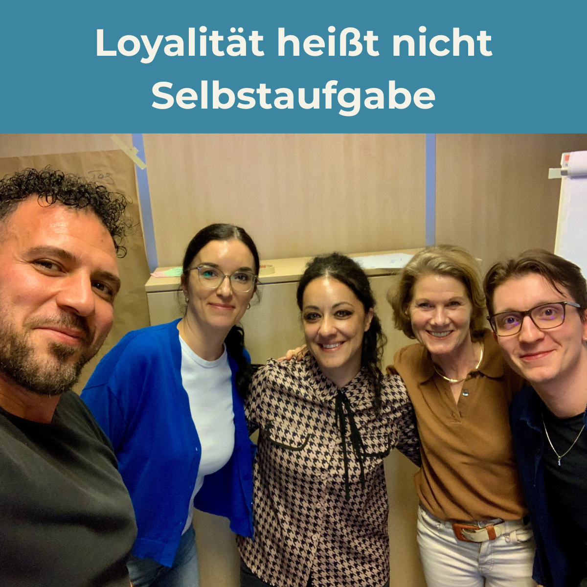 Loyalität ist wertvoll. Selbstaufgabe ist es nicht.