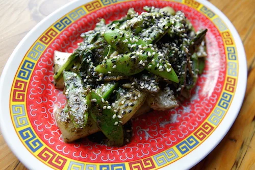 Wok Seared Snap Peas