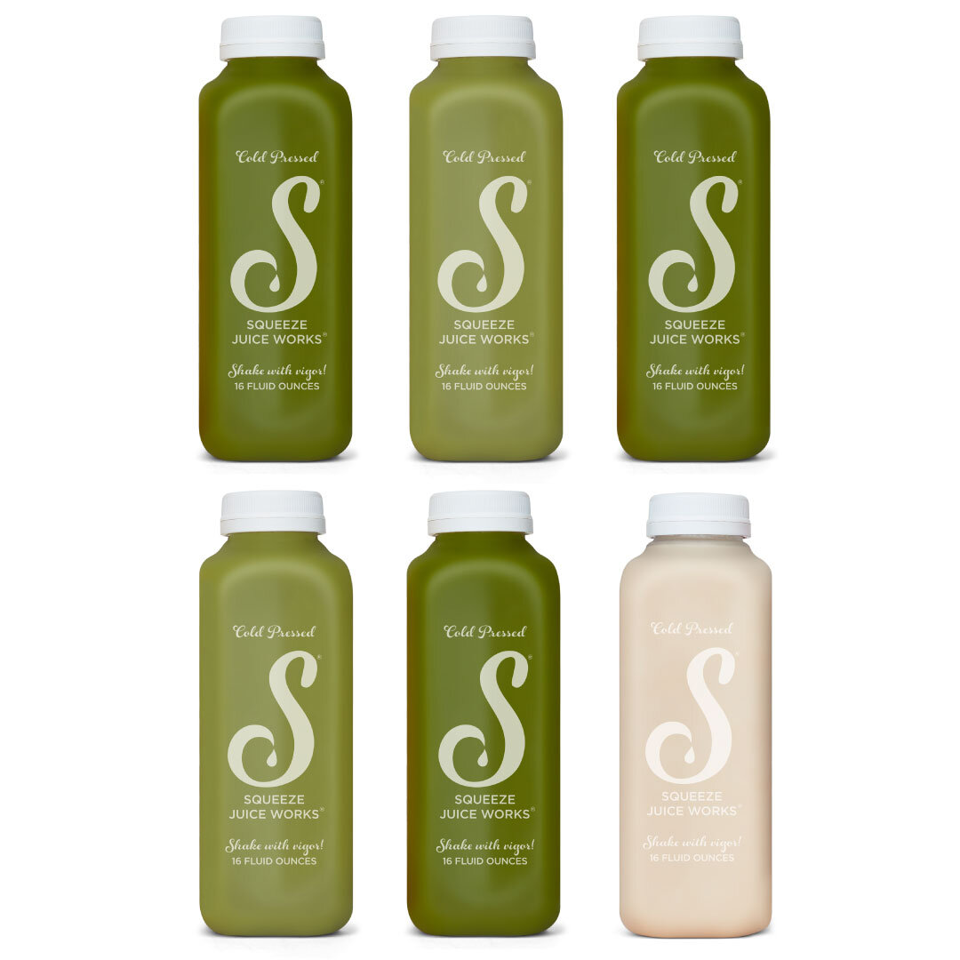 3 Day Juice Cleanse, Cold Pressed Juices