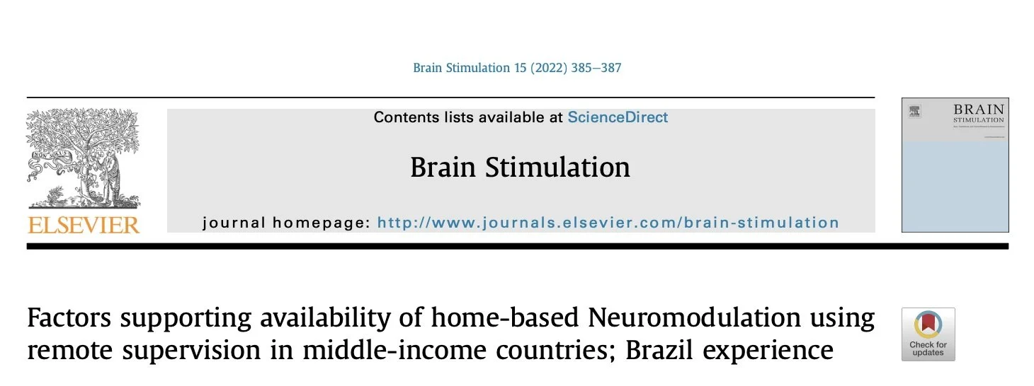 Brain Stimulation Letter to the Editor: Home-based Neuromodulation in middle-income countries