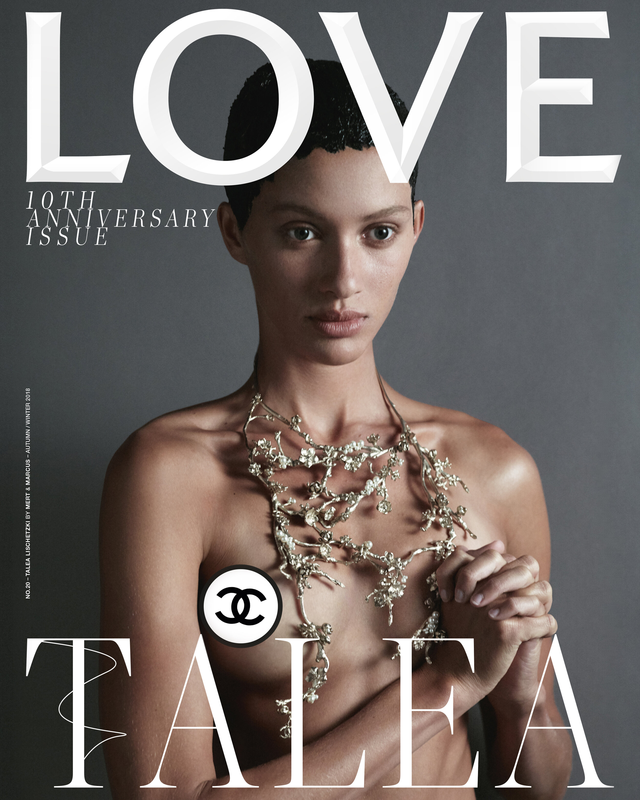 LOVE MAGAZINE, Talea for anniversary assisted by Sophie