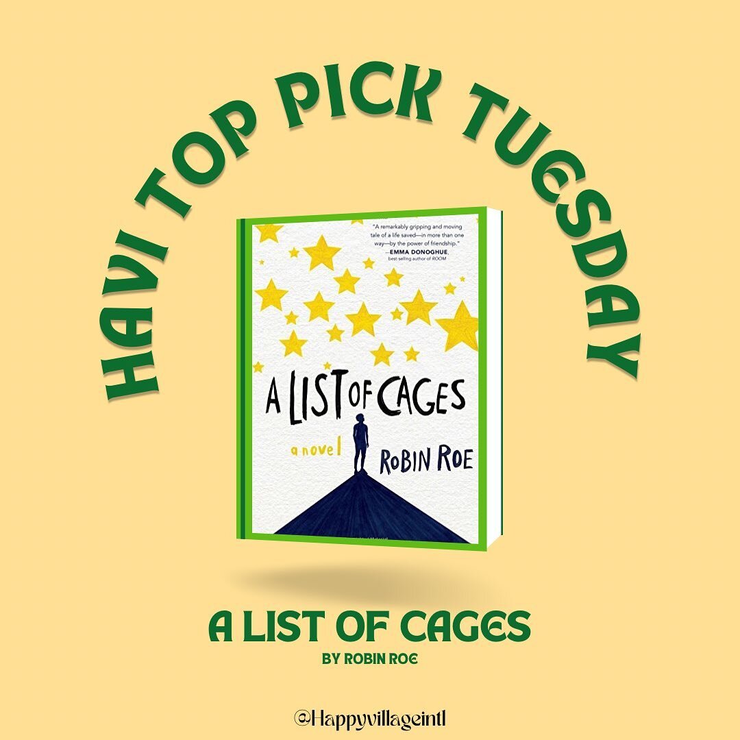 #HAVITopPickTuesday 

Here is this week&rsquo;s HAVIs Read of the week, promoting books that include topics on Neurodiversity and inclusivity!

HAVIs pick is: A List of Cages by Robin Roe
 
Description: 

When Adam Blake lands the best elective ever 