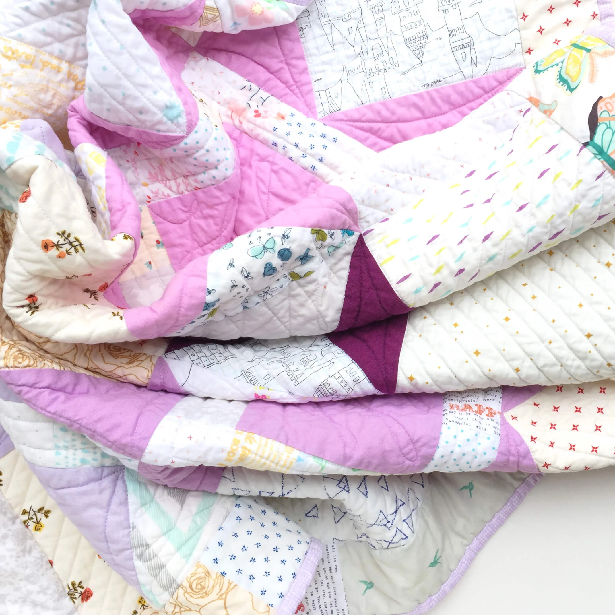 Scrappy Star Quilt