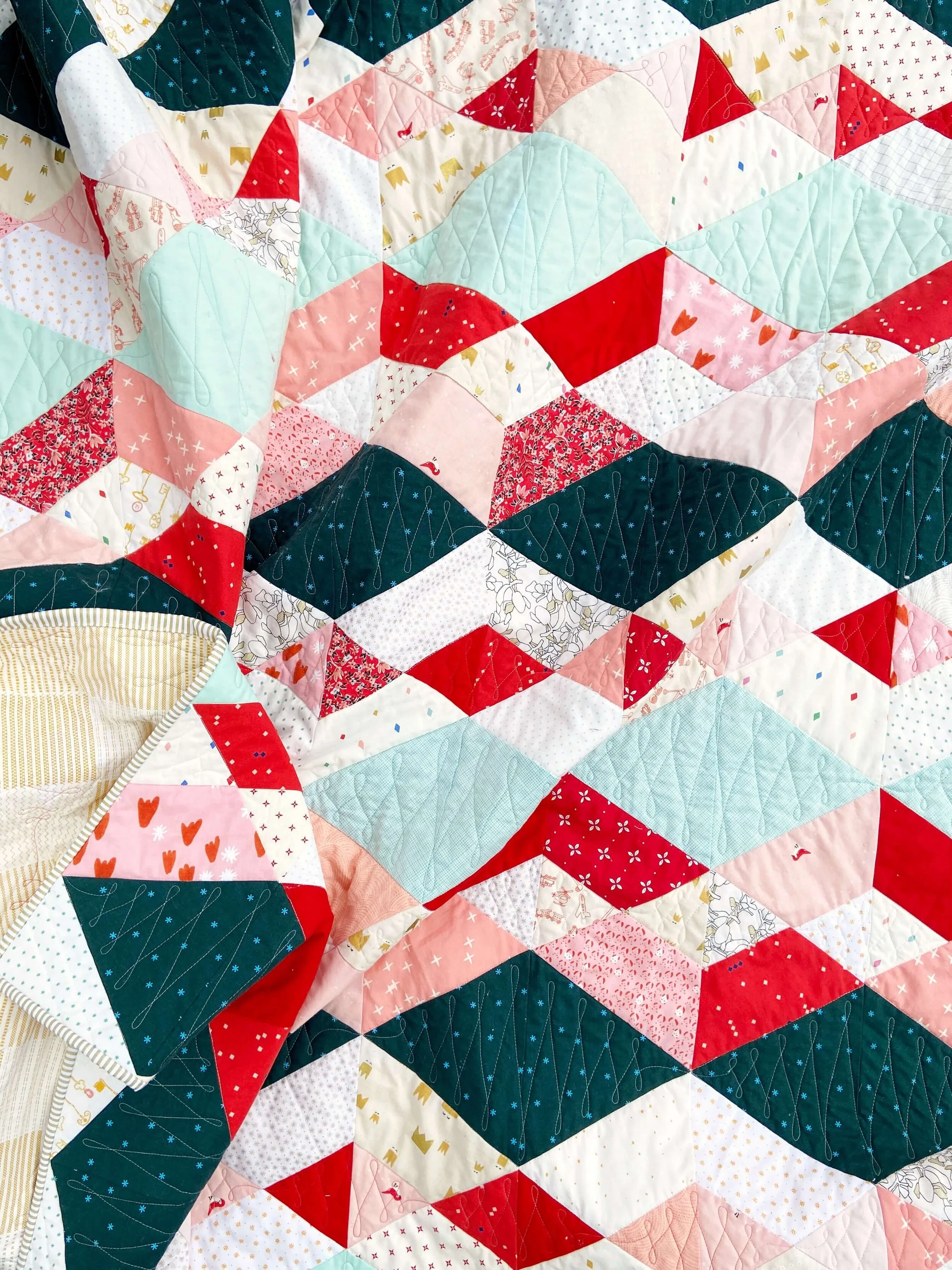 Garland Quilt Pattern — Megan Collins Quilt Design