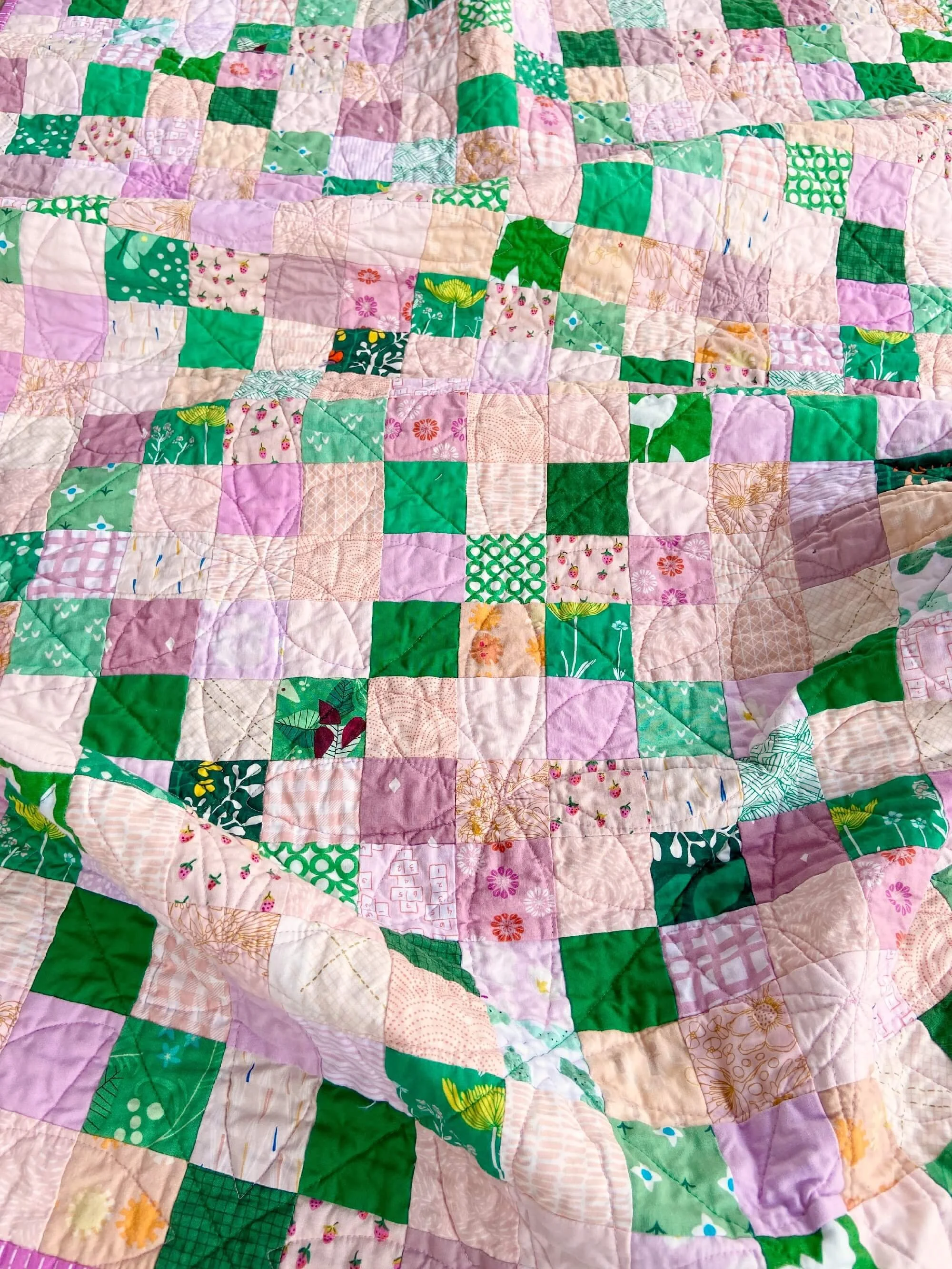 Scrappy Irish Chain Quilt and Tutorial — Megan Collins Quilt Design