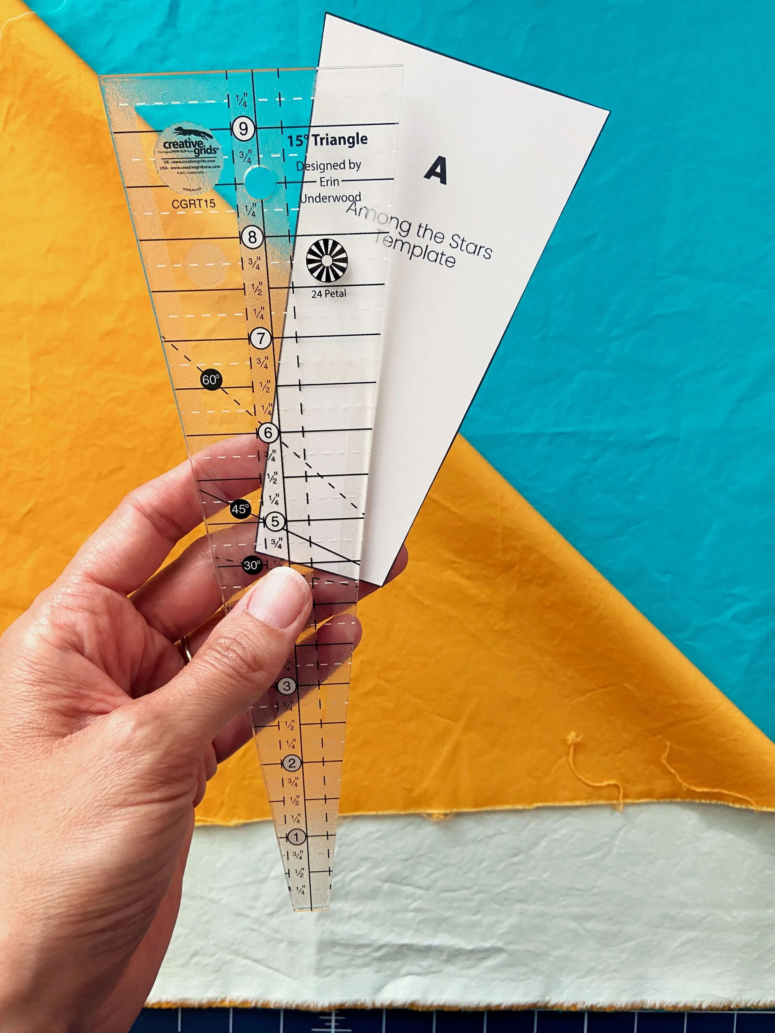 Cutting Fabric for the Stars Above Quilt — Megan Collins Quilt Design