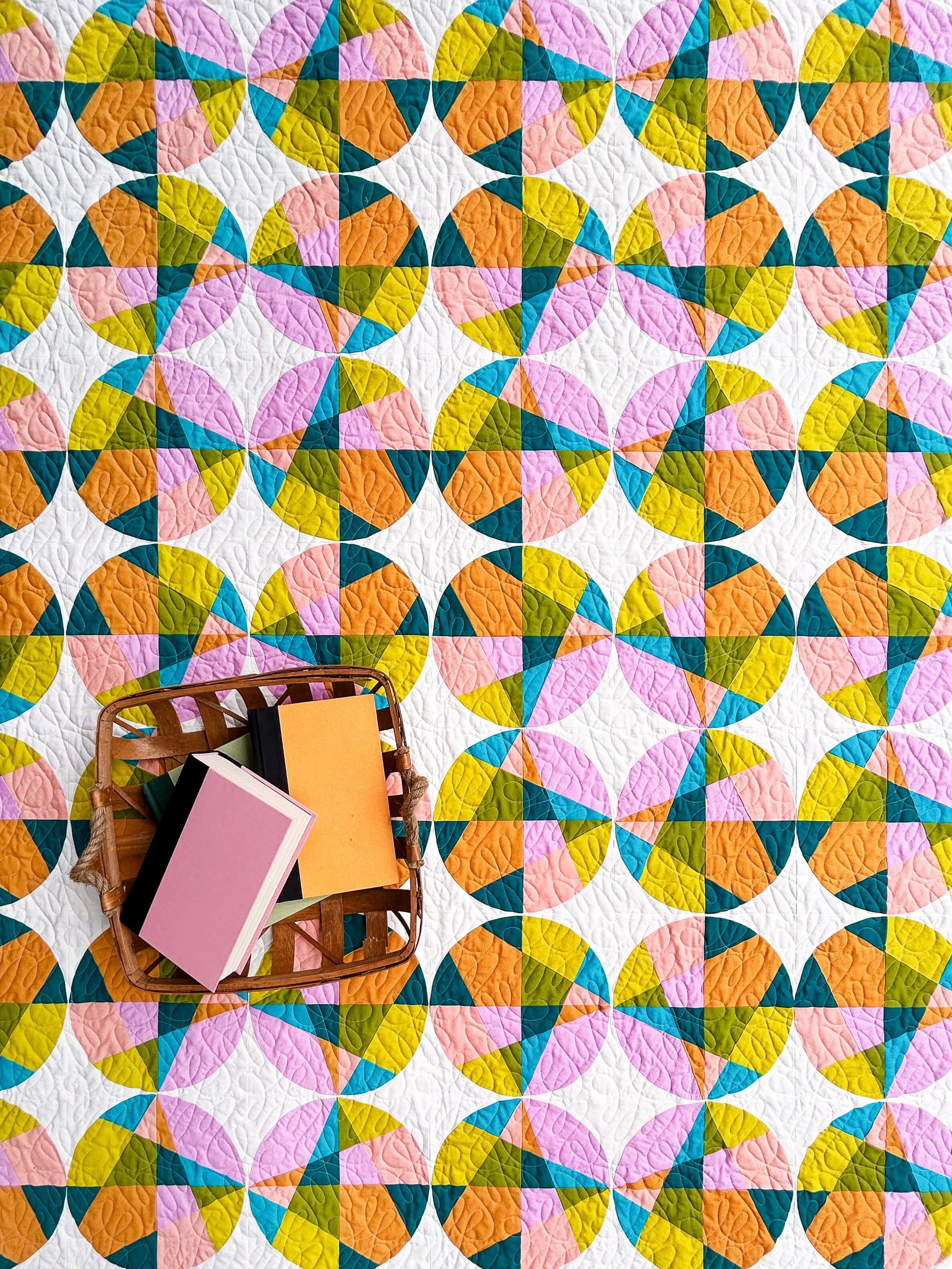 Spon Star A Kaleidoscope of Color - The Star Spin Quilt — Megan Collins Quilt Design