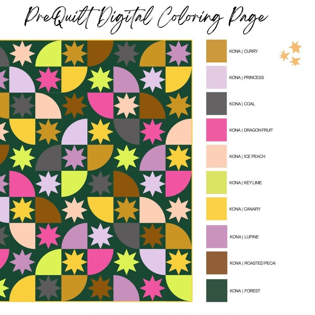 Creative Spark Patterns The Spark Quilt: A Burst of Color and Curves — Megan Collins Quilt Design