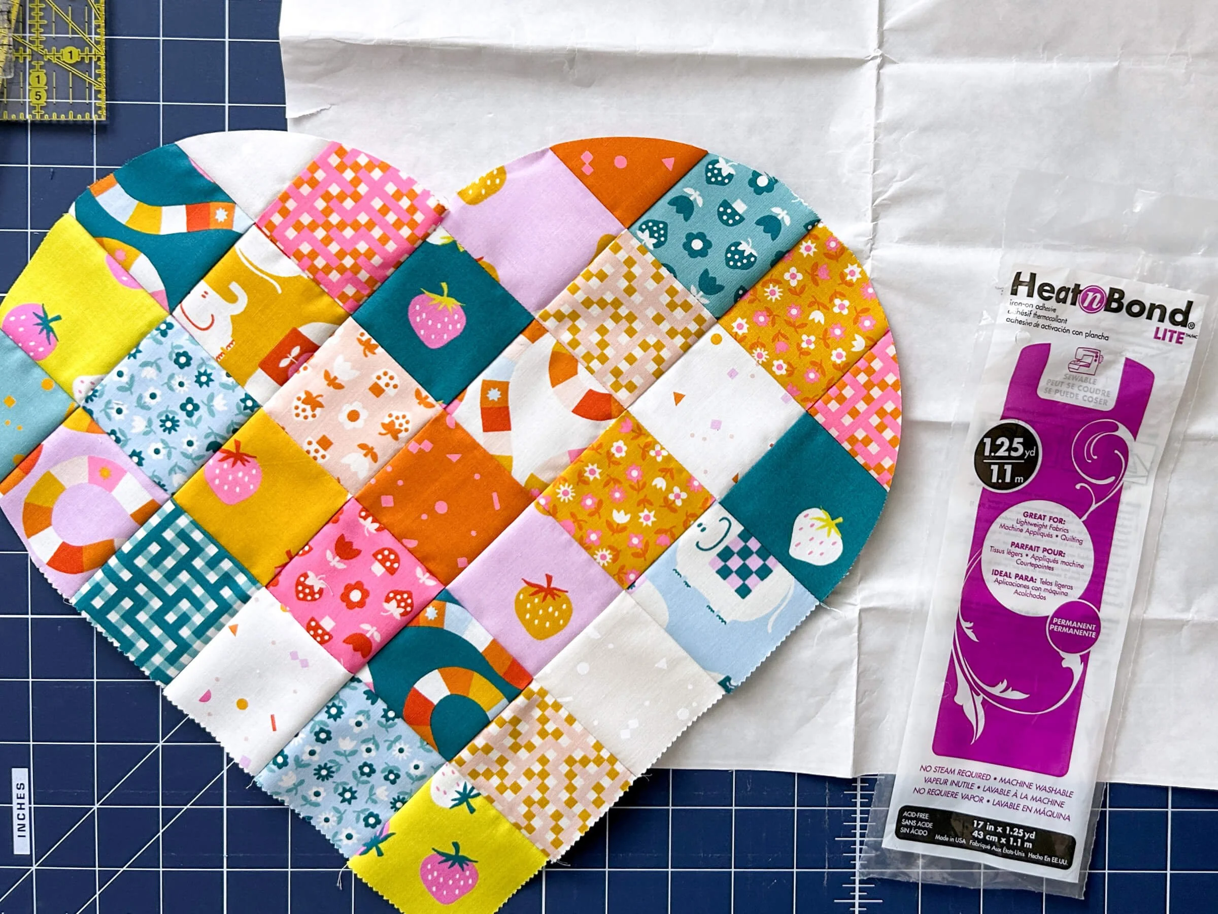 Patchwork Hearts : A Love and Stitches Quilt Tutorial — Megan Collins ...