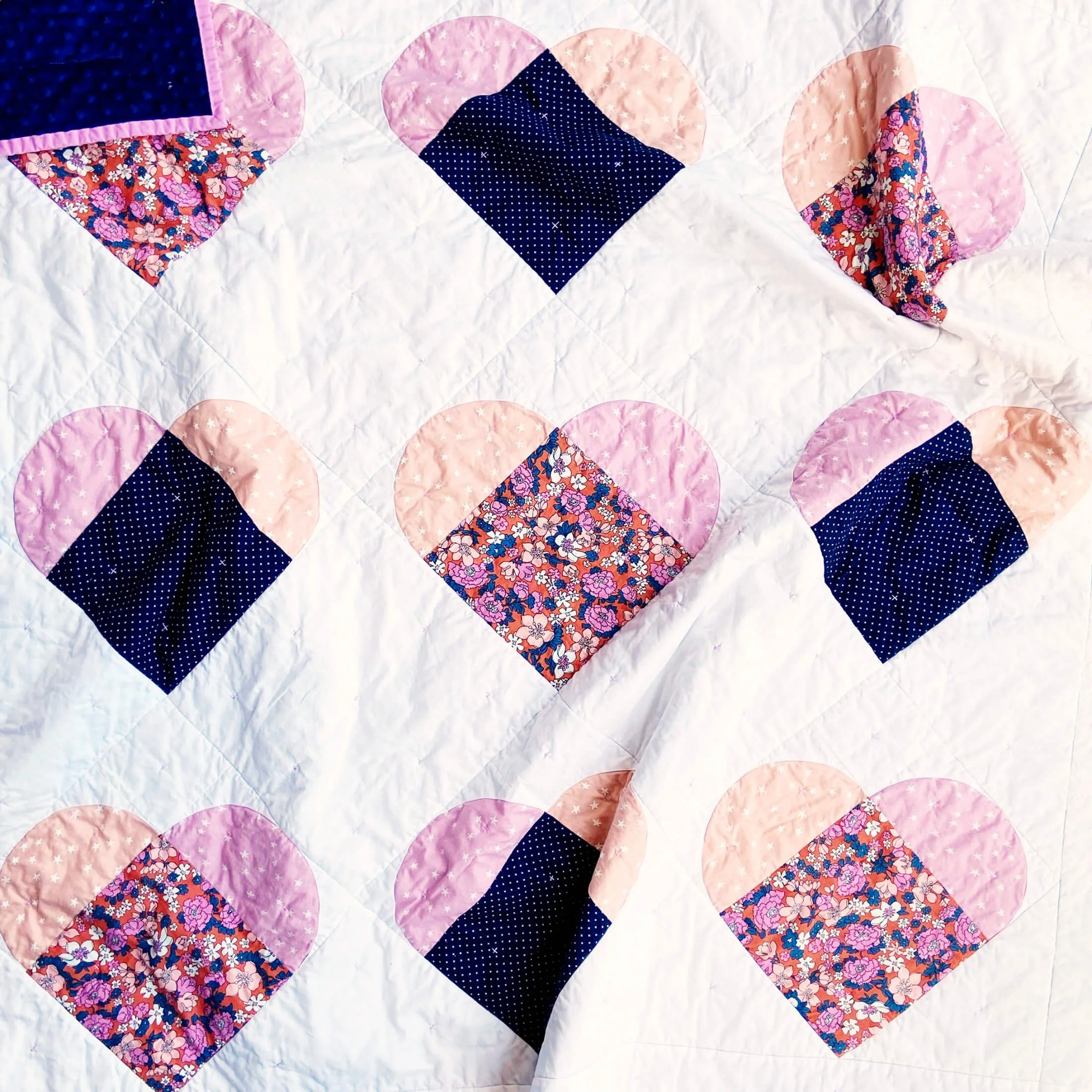 Patchwork Hearts : A Love and Stitches Quilt Tutorial — Megan Collins ...