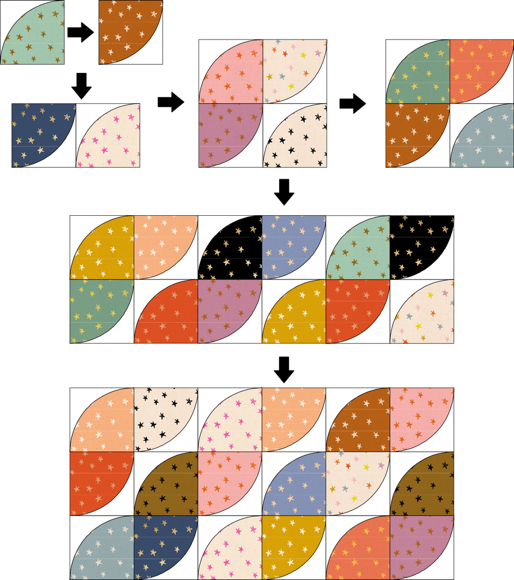 Ribbon Candy Quilt Tutorial — Megan Collins Quilt Design