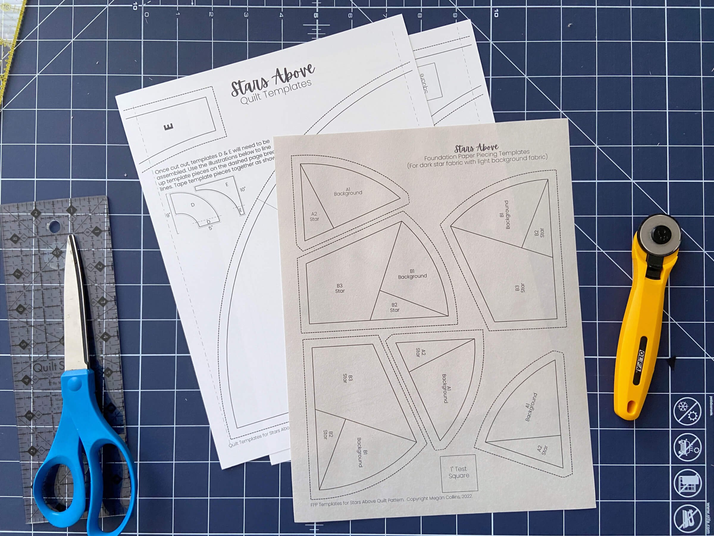 Quilting Pattern Template  Quilting Templates Plastic