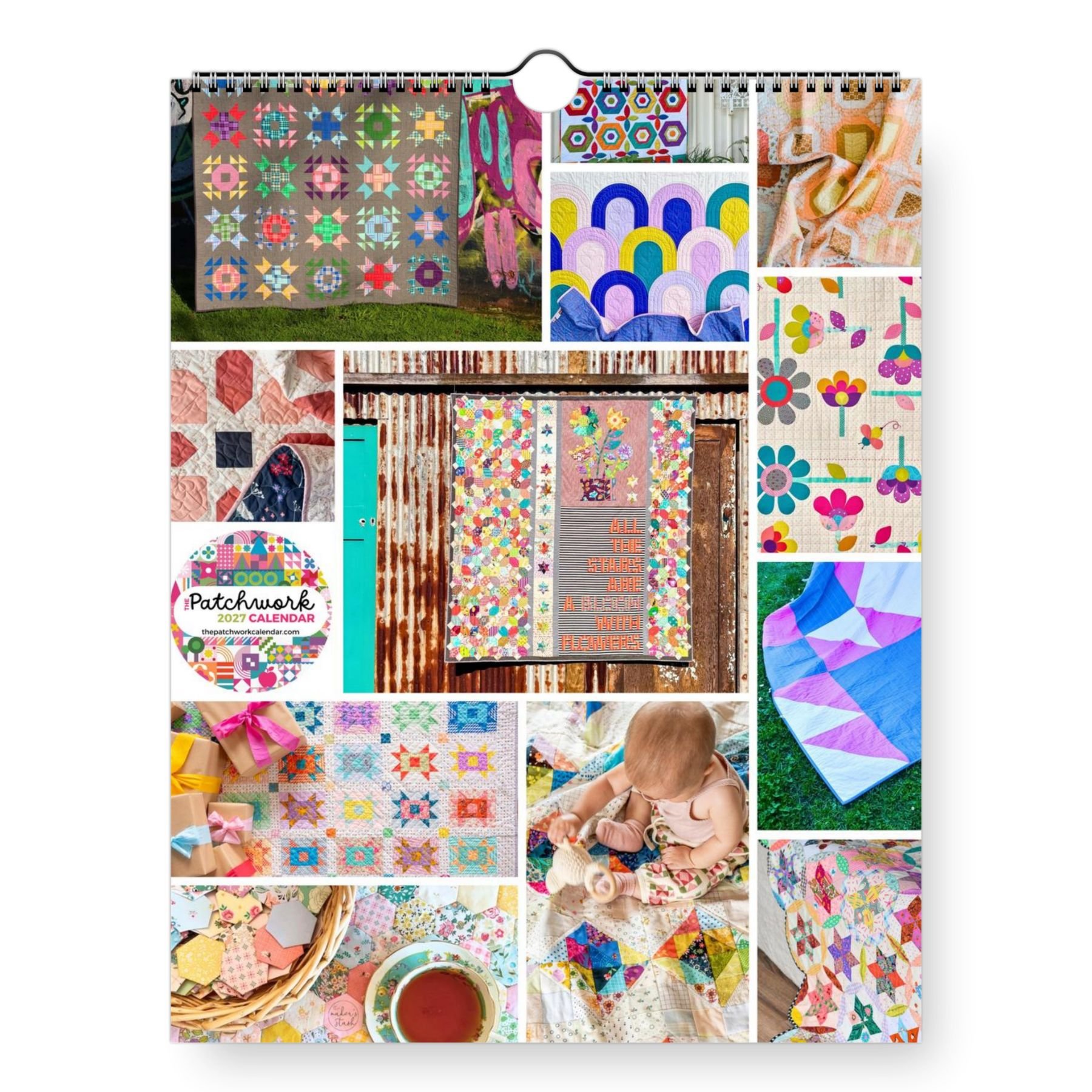 Meet the 2027 Patchwork Calendar: 12 Designers, 12 New Quilt Patterns ...