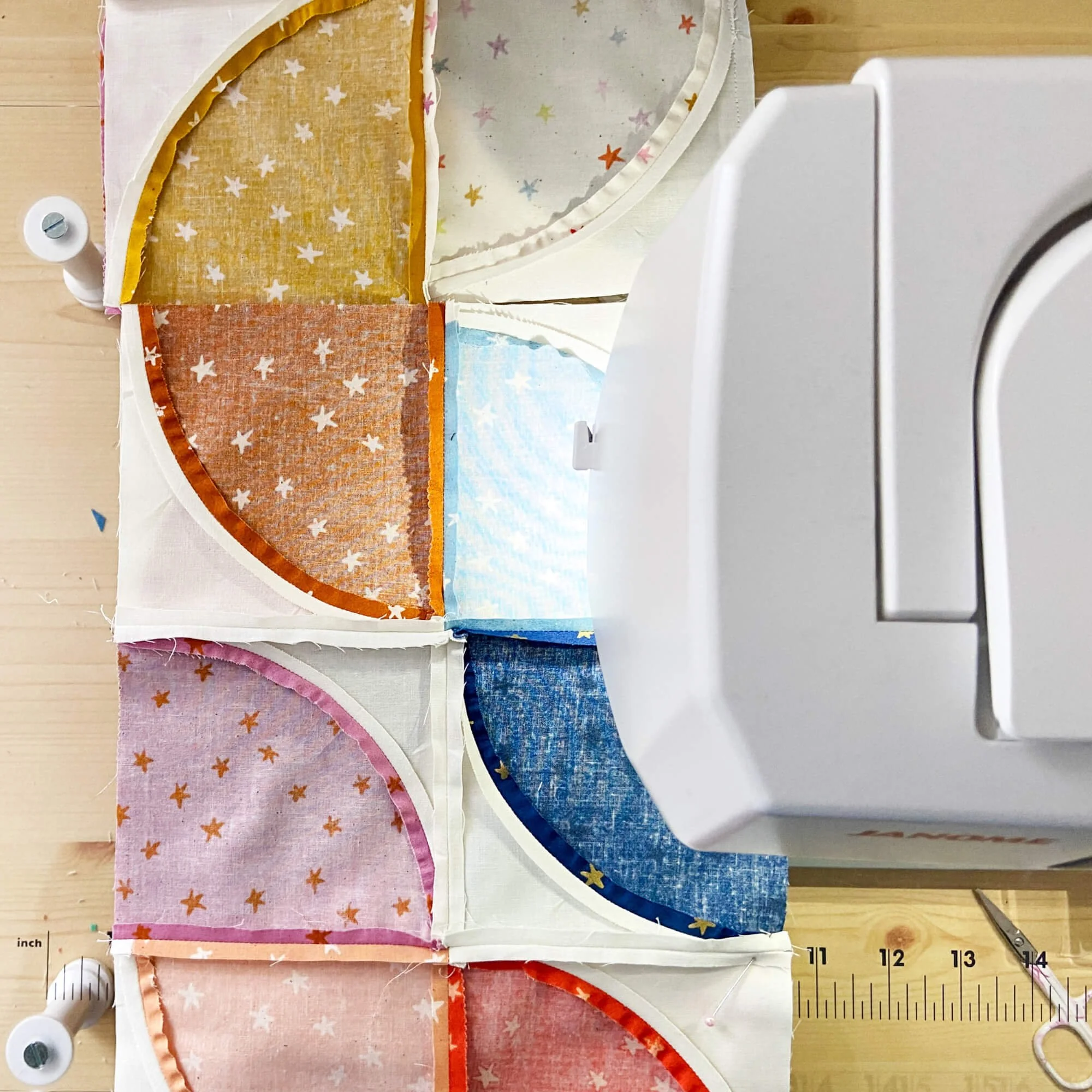 Candy Quilt Pattern Paper Ribbon Candy Quilt Tutorial — Megan Collins