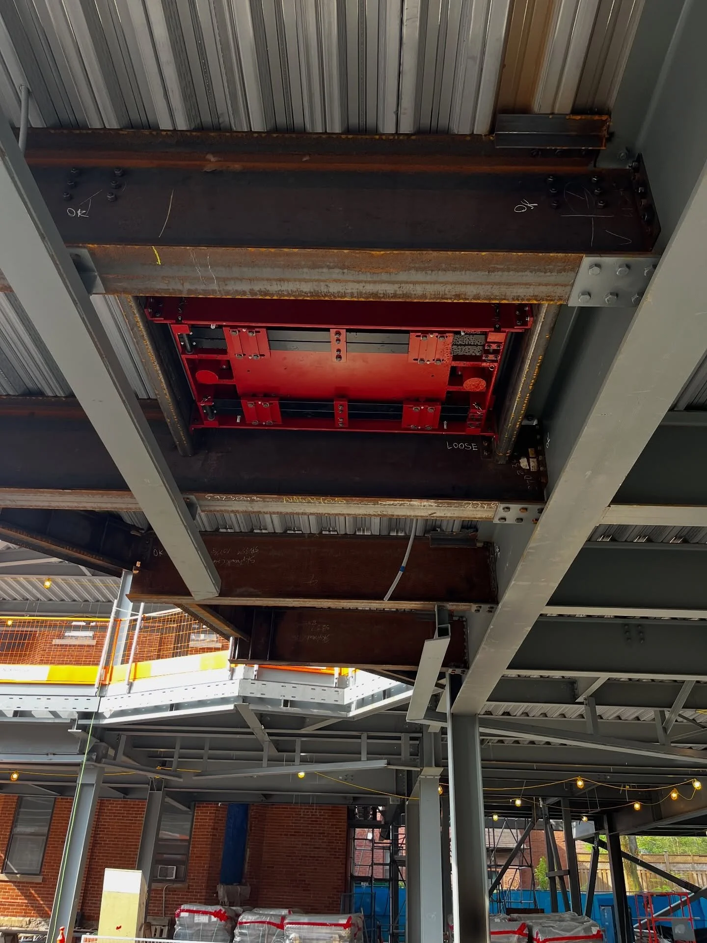 Another big step forward 💪✨ Multiple vibration dampener units installed and locked in place 🏗️🔩
Keeping this structure rock-solid, safe, and built to last 👷&zwj;♂️⚡️

#StructuralSteel #SteelLife #SteelErection #Welding #Fabrication #ConstructionL