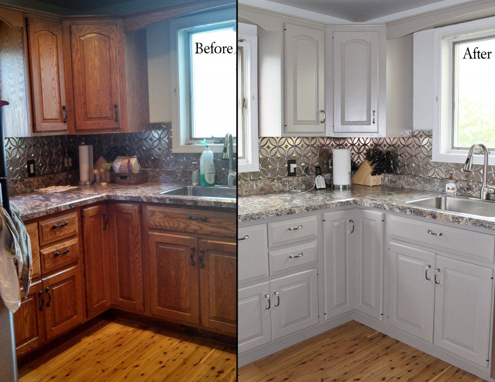 Kitchen Cabinets Painting And Staining, Easiest Way To Paint Wood Kitchen Cabinets