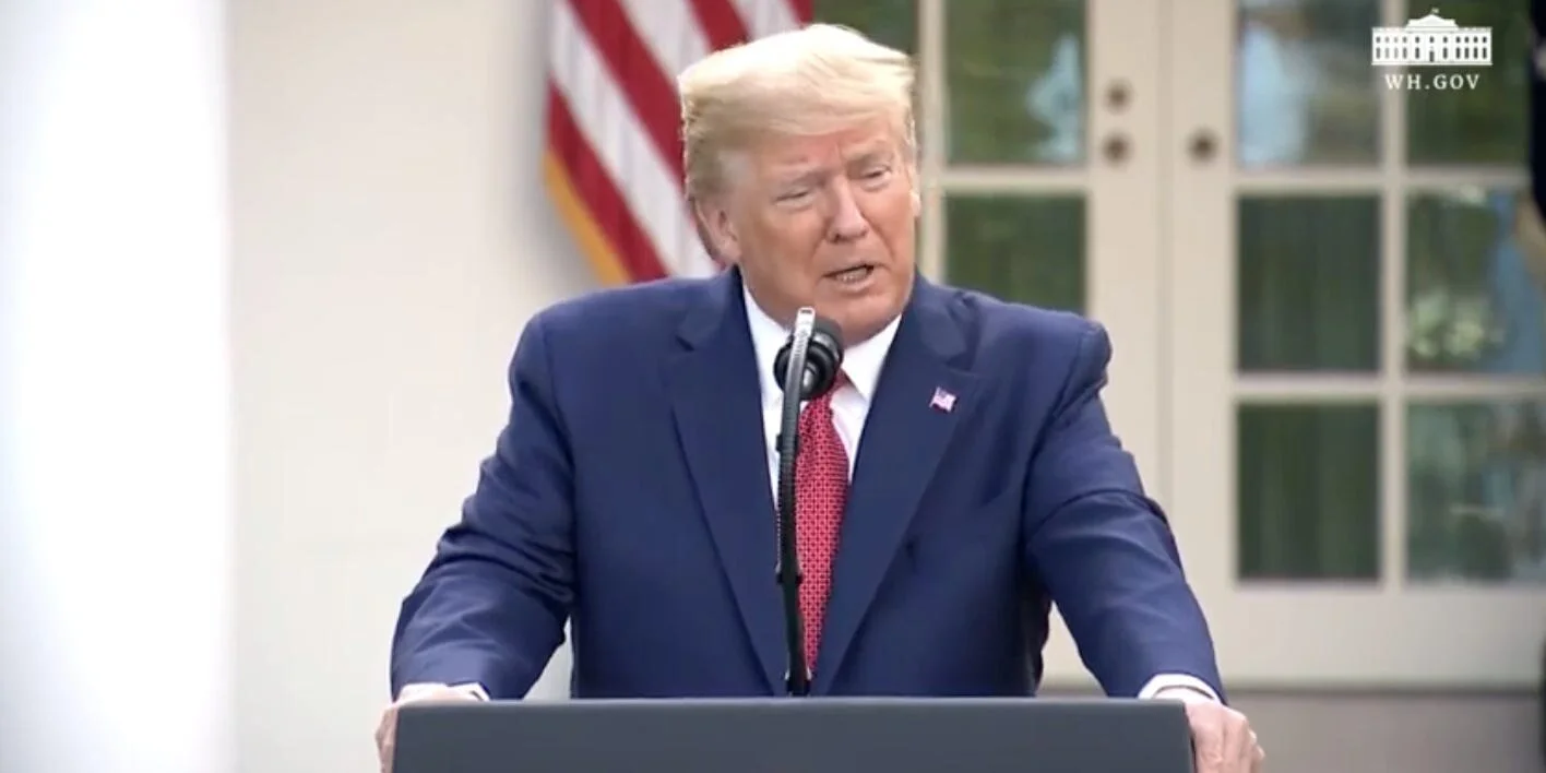 Trump: 100k-200k COVID-19 Deaths Would Mean A Job Very Well Done
