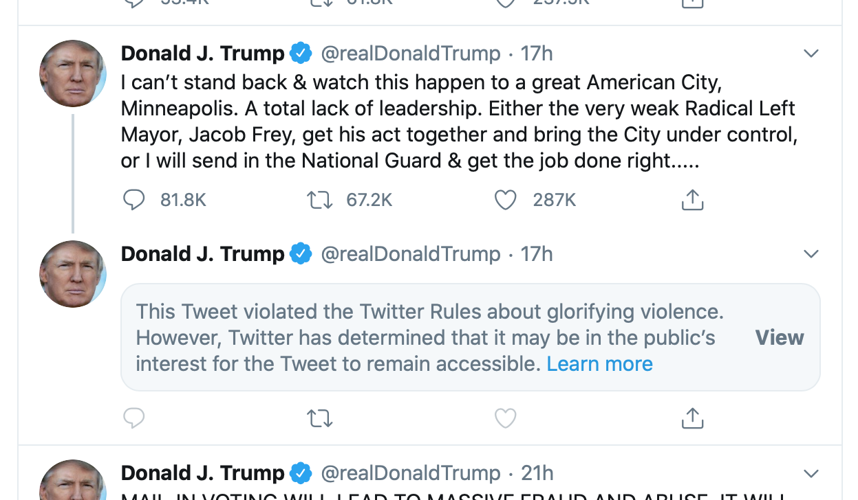 Taylor Swift and Twitter Punish Trump for Inciting Racism and Glorifying Violence