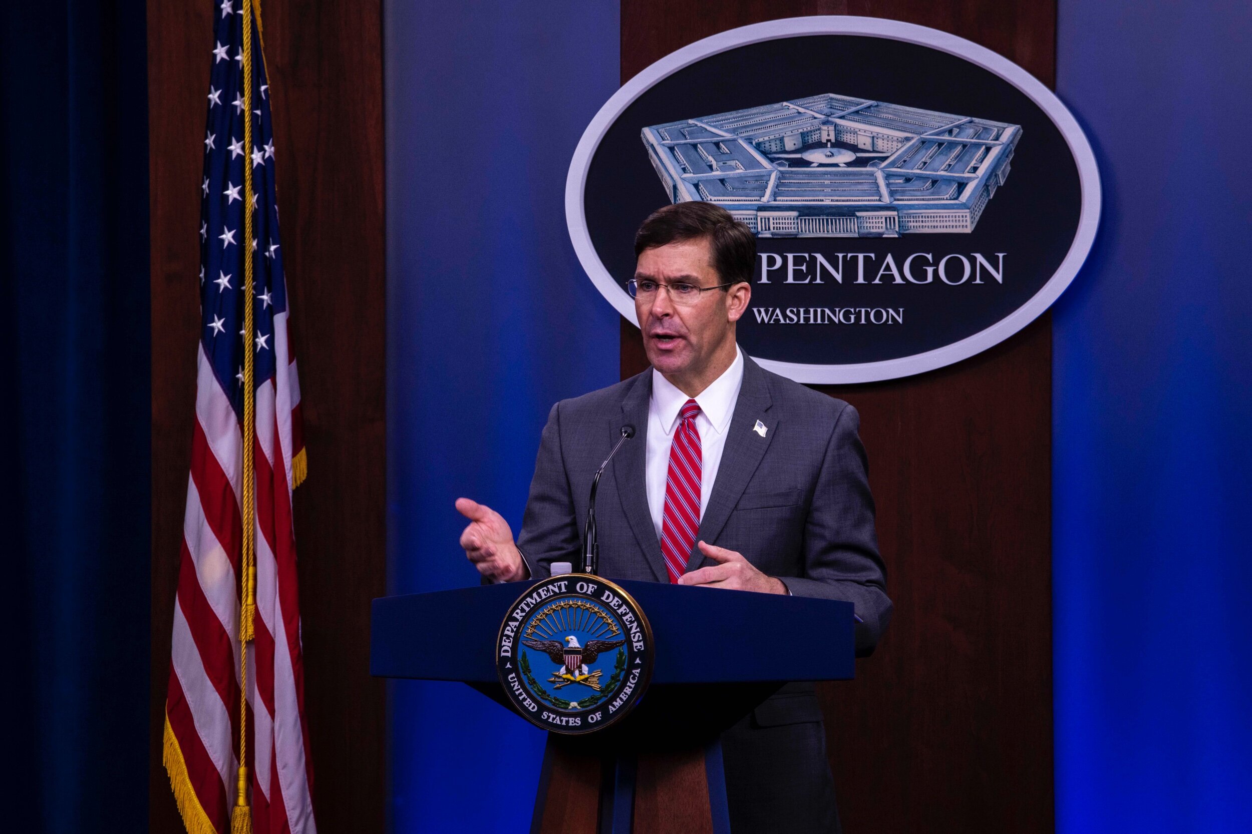 SecDef. Esper Breaks with Trump, Condemns Using Military Force Against Protestors