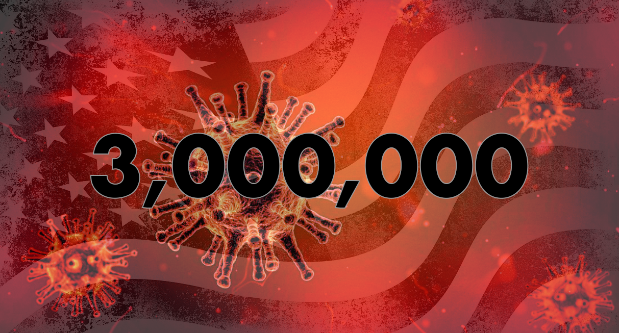 United States Surpasses 3,000,000 COVID-19 Cases