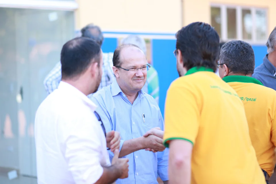 Inauguração do posto de saúde do Distrito de Ipezal. 