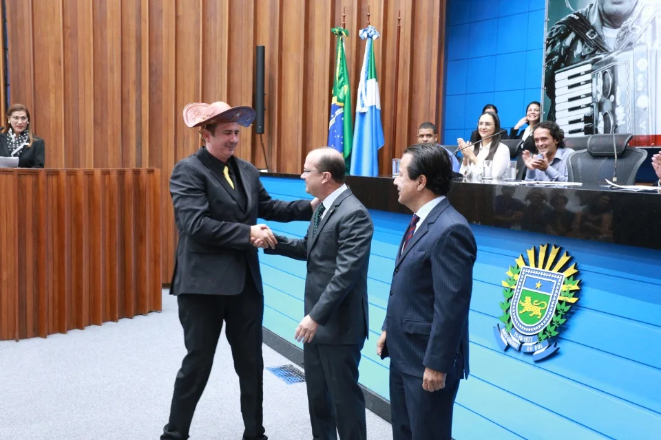 Entrega de homenagem do dia do povo Nordestino