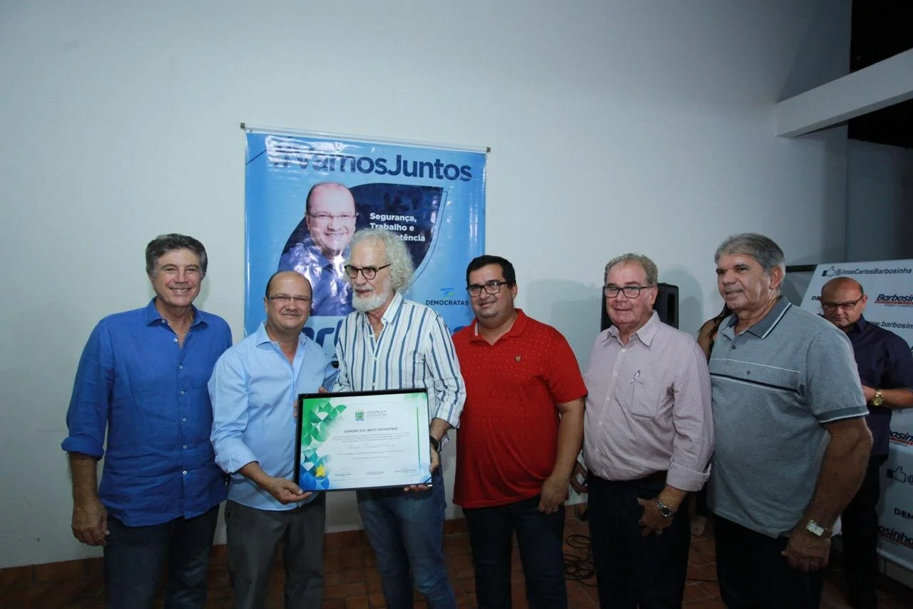 Cidadão de MS, Renato Teixeira diz que privilégio foi ter nascido músico