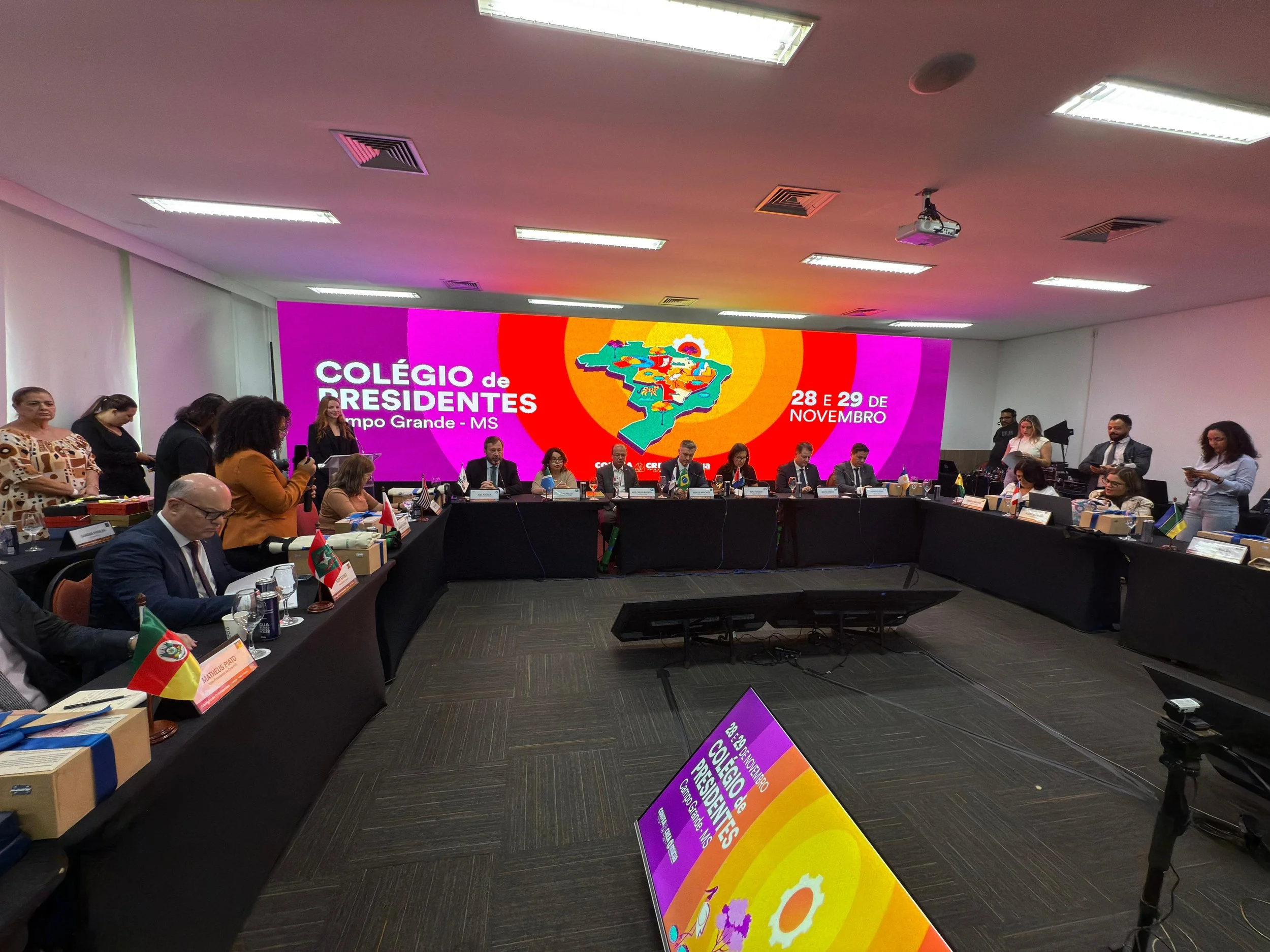 MS sedia encontro nacional do Confea/Crea e governo destaca papel estratégico no desenvolvimento sustentável 