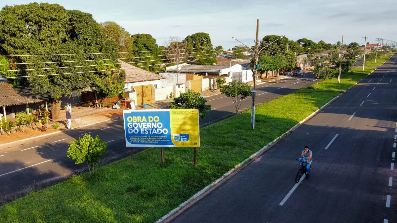 Governo de MS reforça infraestrutura e educação em Sonora com mais de R$ 20 milhões em investimentos