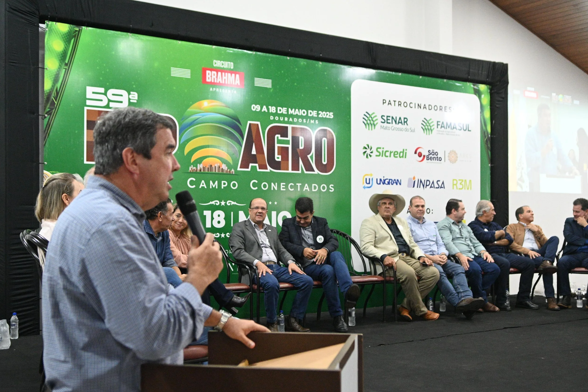 Em Dourados, vice-governador acompanha abertura oficial da 59ª Expoagro