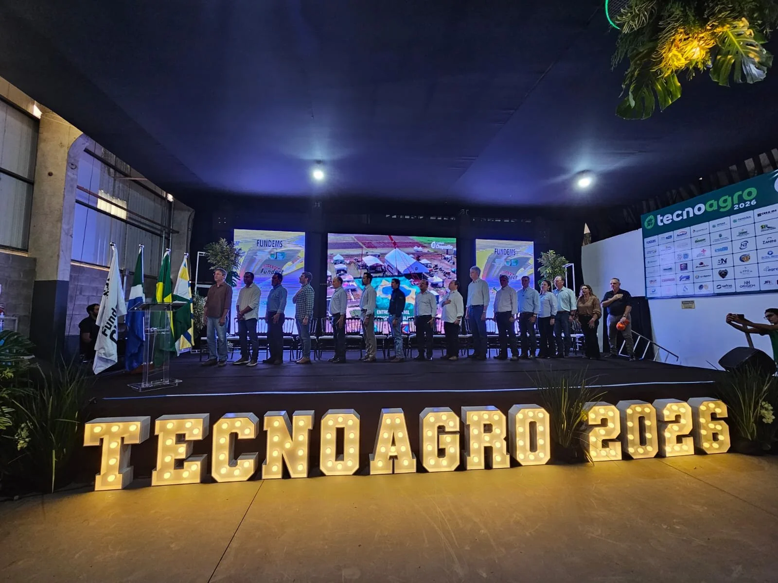 Governo de MS impulsiona o agro com inovação e investimentos na abertura da 28ª TecnoAgro em Chapadão do Sul