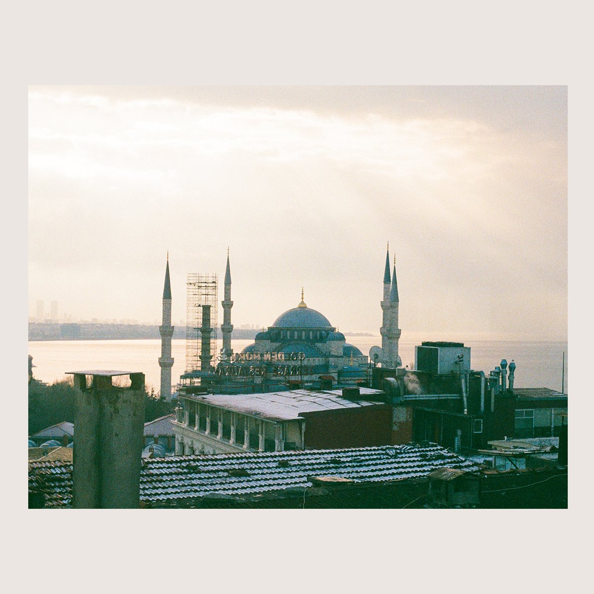 Morning Rays on the Bosphorus. Istanbul, Turkey 2025 on 35mm