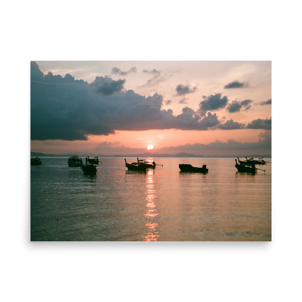 Daybreak. Koh Phi Phi, Thailand 2017 on 35mm