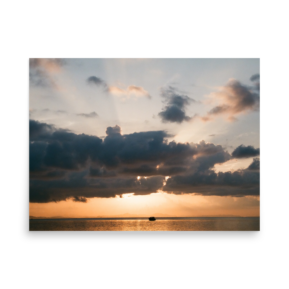 Sunrise. Koh Phi Phi, Thailand 2017 on 35mm