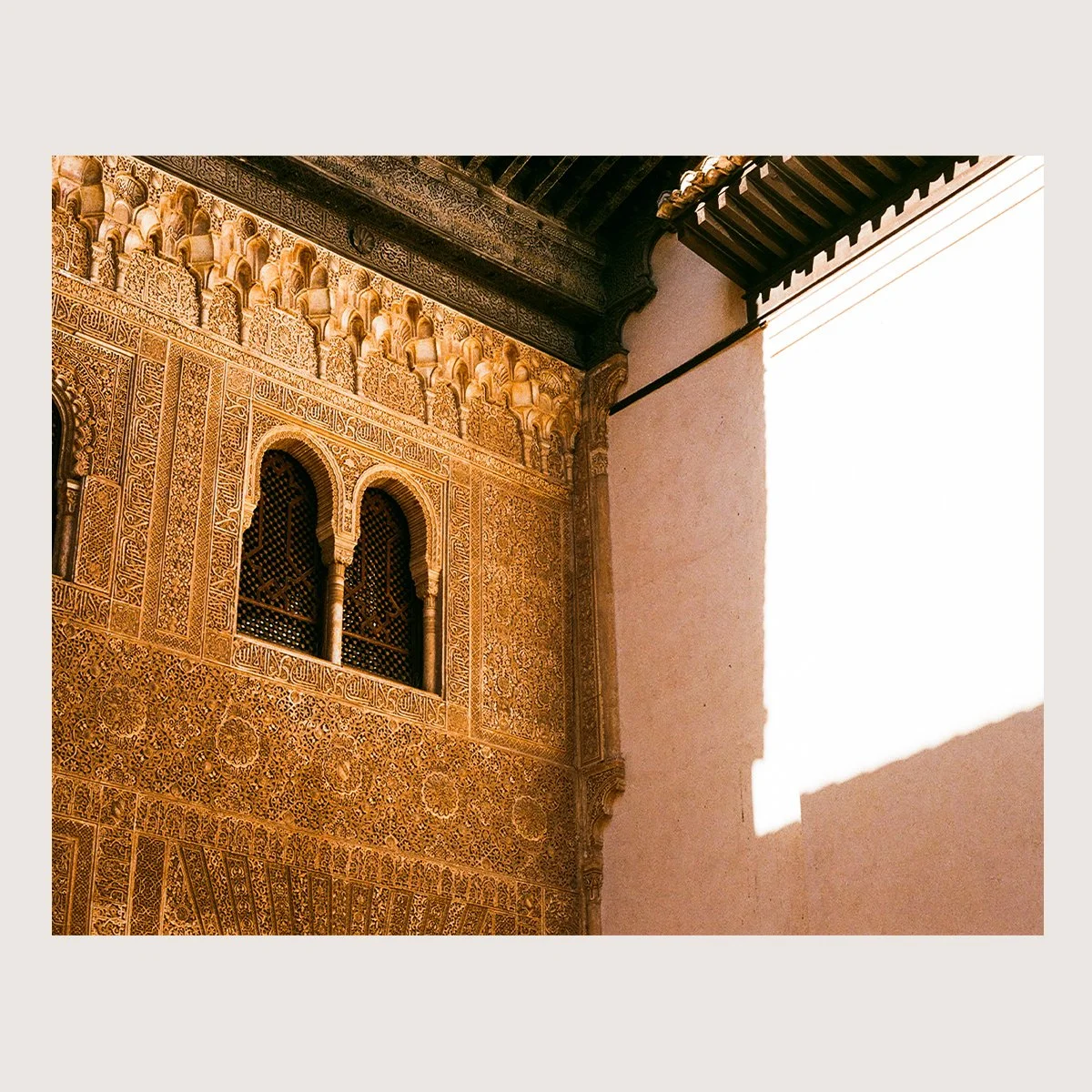 Afternoon Sun. Alhambra Palace, Spain 2022 on 35 mm.