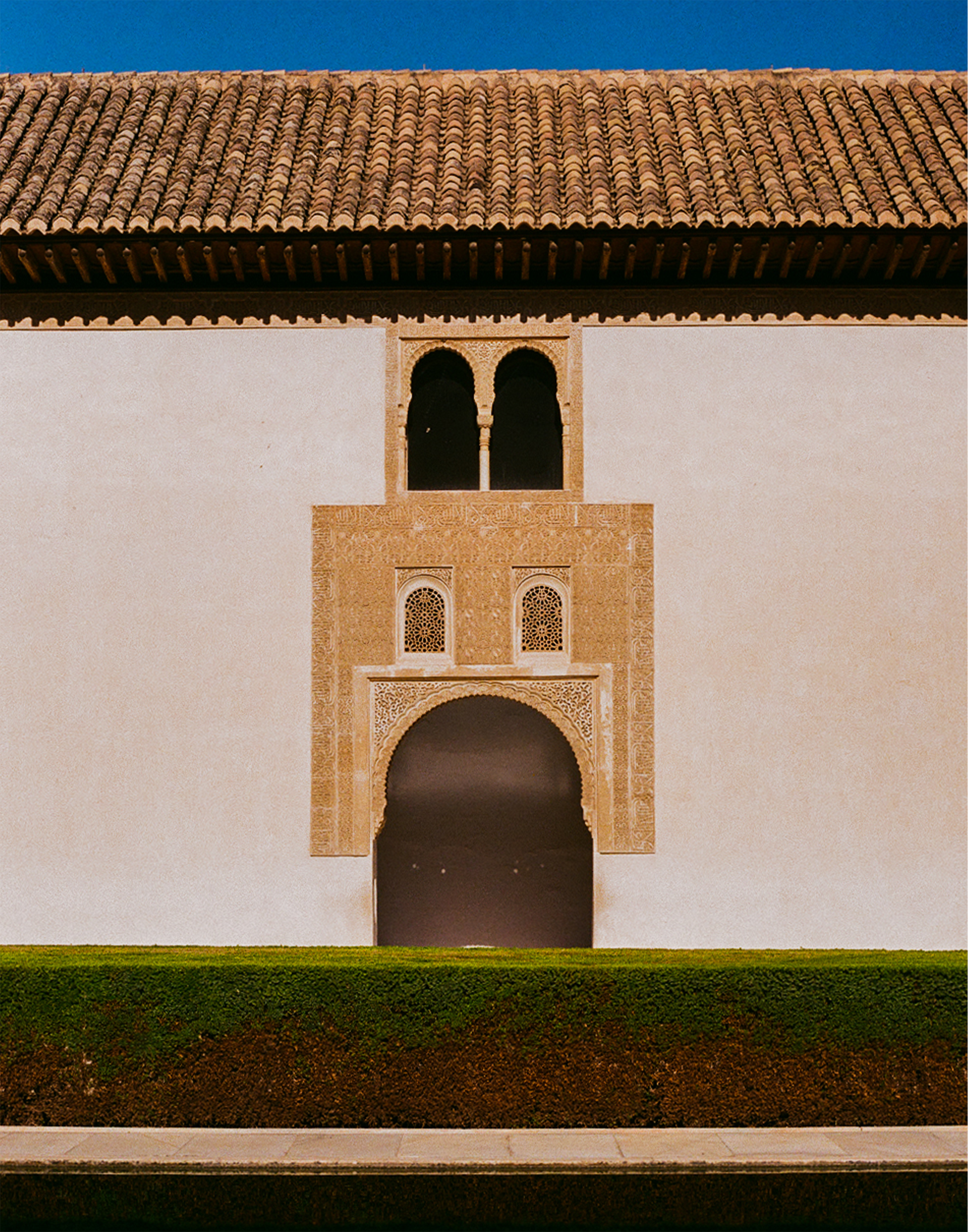 Garden Palace. Alhambra Palace, Spain 2022 on 35 mm
