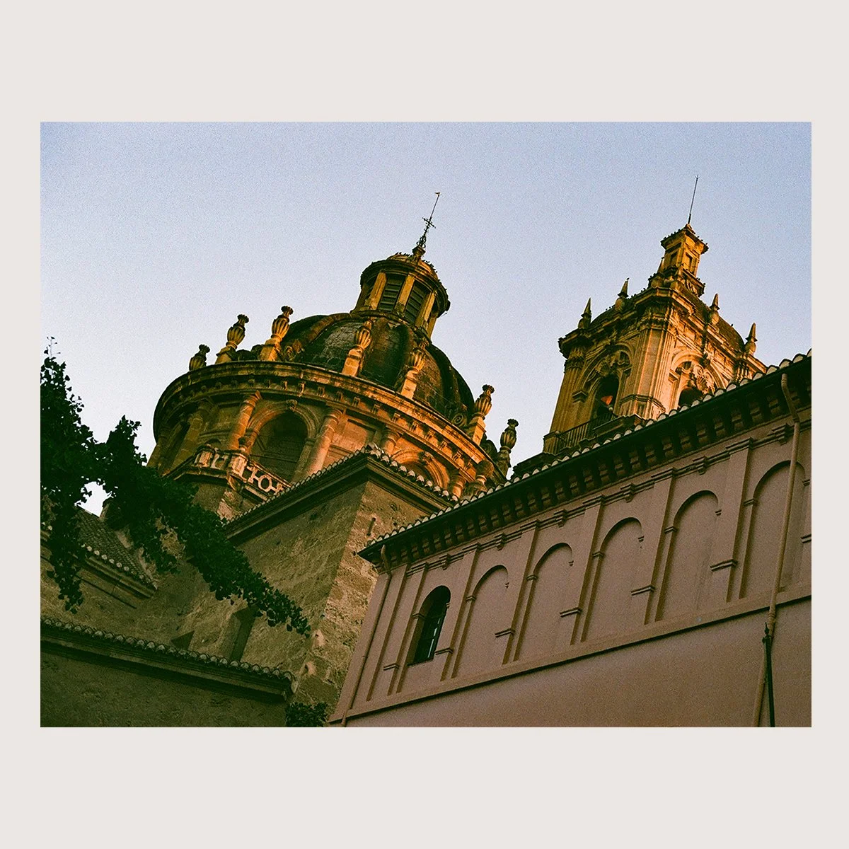 Cathedral from the Square. Granada, Spain 2022 on 35mm