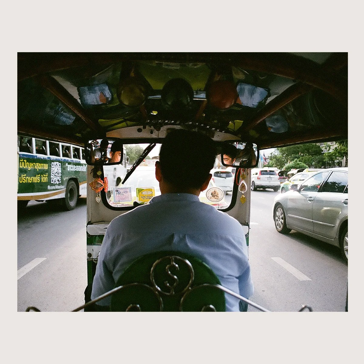 Tuk Tuk Ride. Bangkok, Thailand 2107 on 35mm