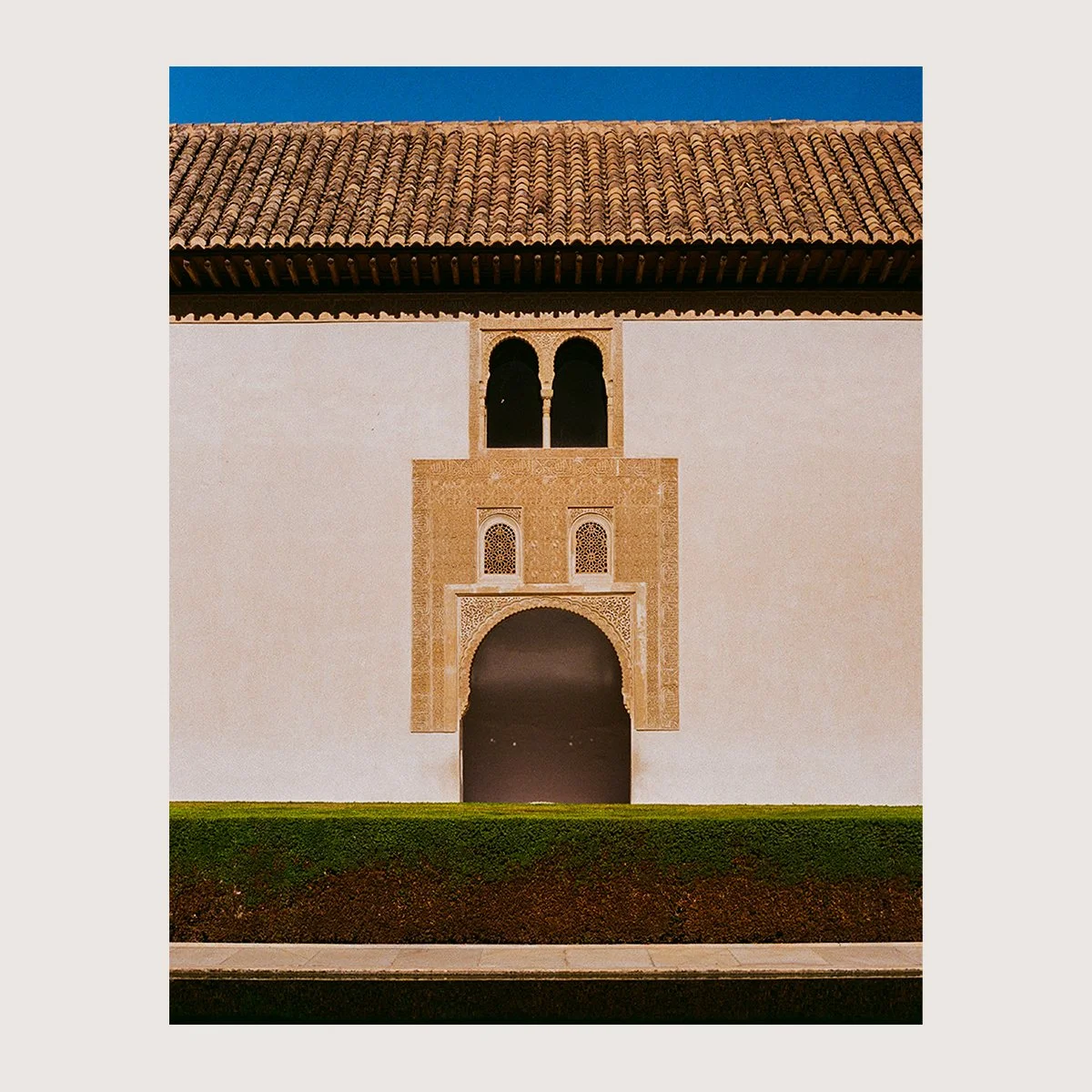 Garden Palace. Alhambra Palace, Spain 2022 on 35 mm