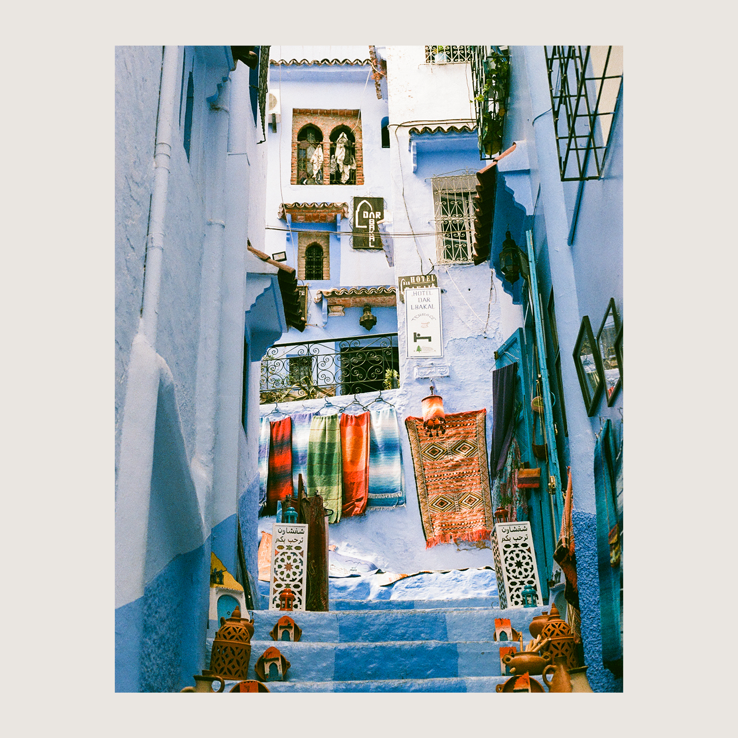 The Blue Pearl. Chefchaouen, Morocco 2022 on 35mm