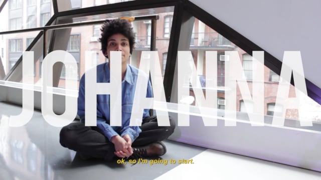 Johanna | talking head.