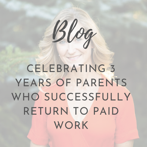 Celebrating 3 Years Of Parents Who Successfully Return to Paid Work