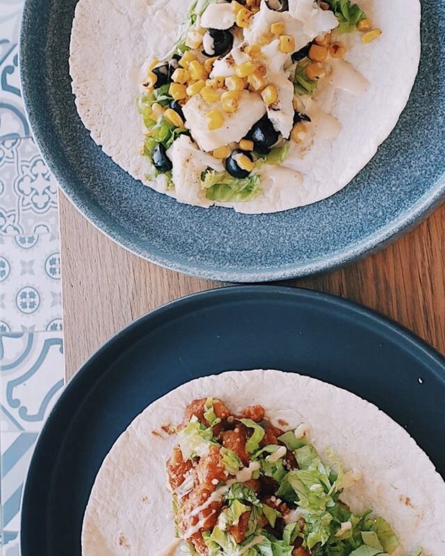 Happy CINCO DE MAYO amigos! 
We&rsquo;ve got tacos!! (Italian / Mexican fusion style) Order our taco special for lunch or dinner today! &bull;
&bull;
$20 for 4 tacos - serves TWO // $38 for 8 tacos - serves FOUR
&bull;
&bull;
Taco #1 - monkfish, putt