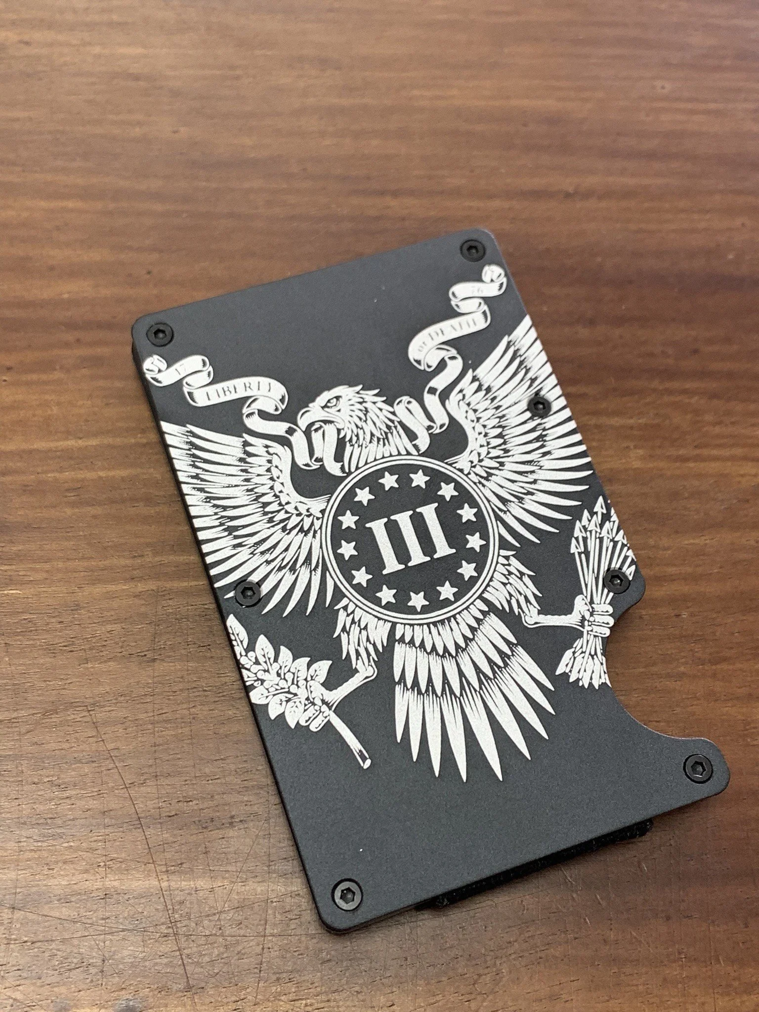 Liberty or Death Minimalist Wallet