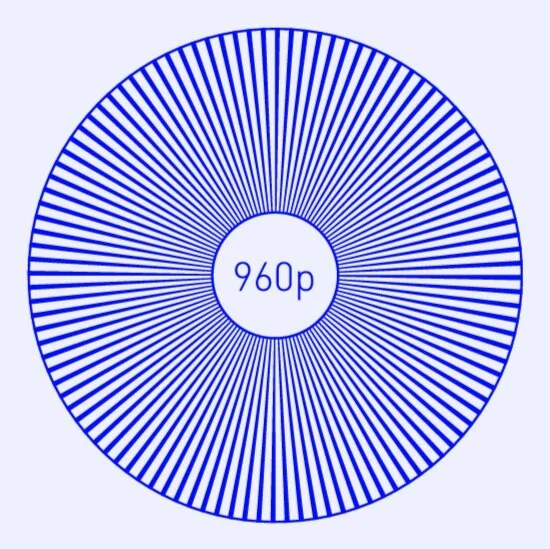 960p