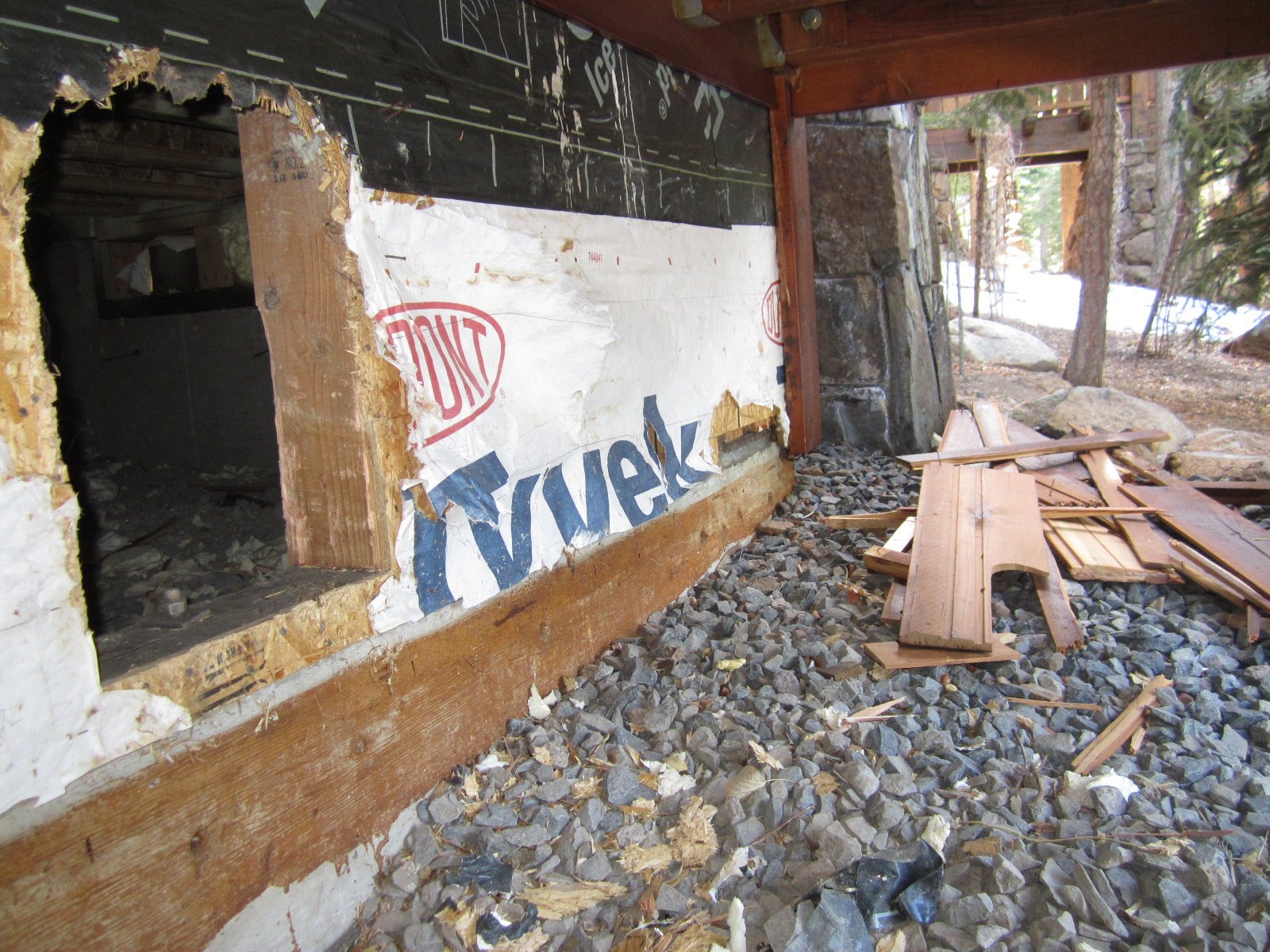 An unsecured crawl space exploited by bears Photo by CDFW.JPG