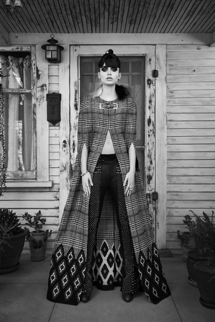 Lily Collins for Flaunt Magazine by Frederic Auerbach 
