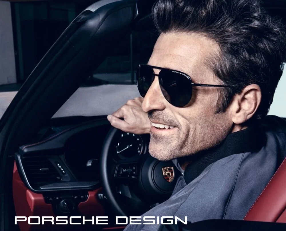 Porsche Design with Patrick Dempsey  Eyewear ambassador
