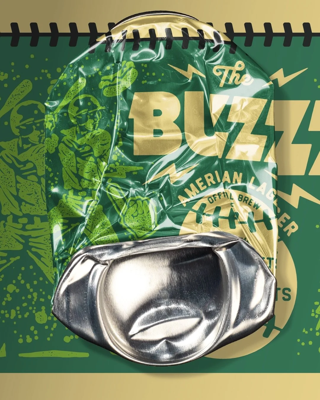 THE BUZZZ
Last night I had a chance to go check out the new release from the @augustagreenjackets x @savannahriverbrew that I designed earlier this year. Not bad at all. Go crush a few at the next home stand.

#baseball #beer #design #crushingit